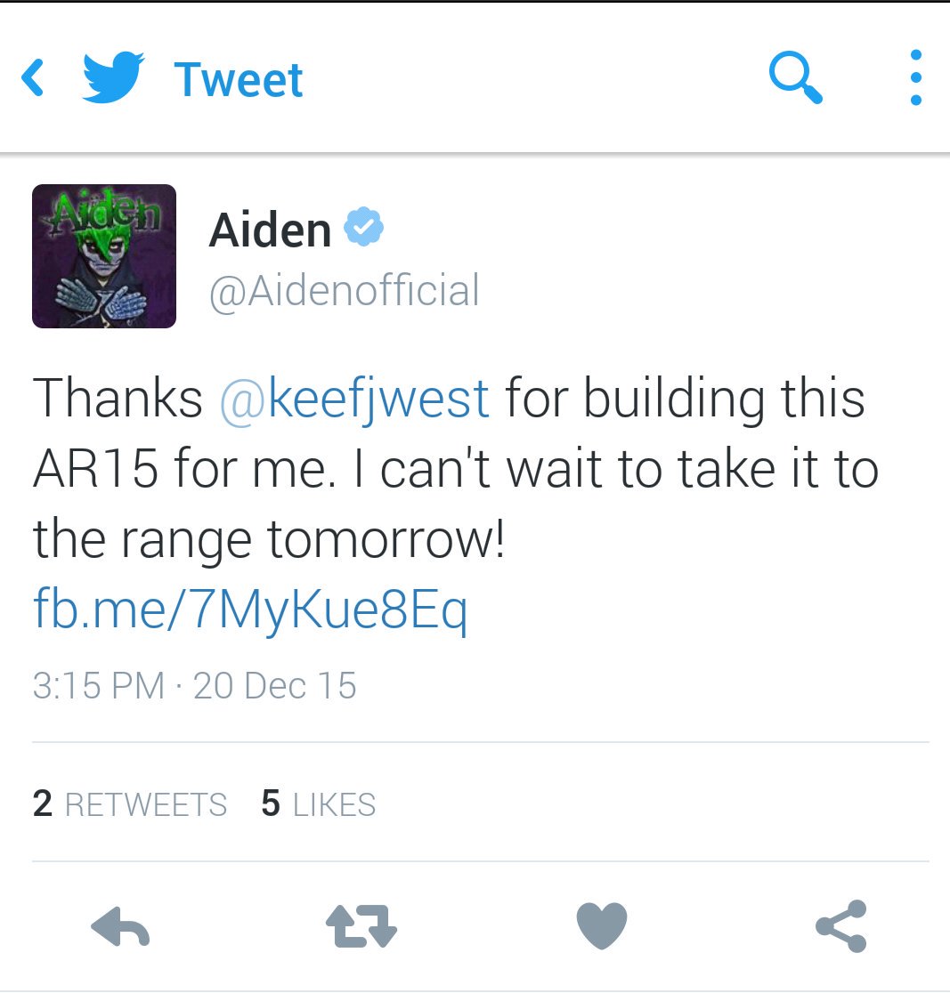 officialRoxyRed's tweet photo. @fakebusterr4 it went to the @keefjwest twitter https://t.co/RjP5sPBMHj