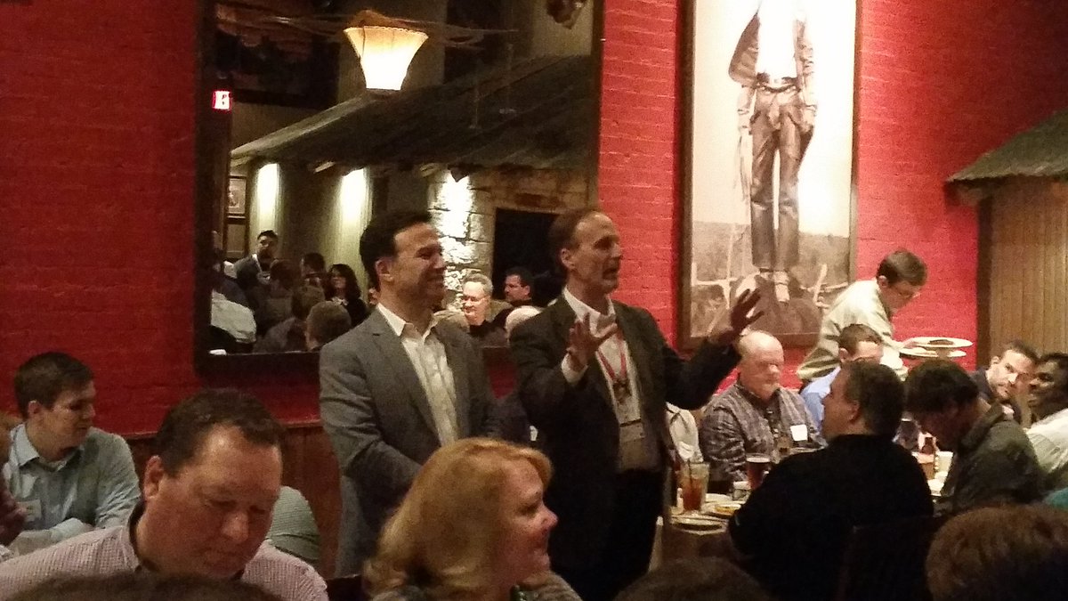 gsc3d's tweet photo. @gpbassi &amp; @KenClayton joined the party at the GSC customer appreciation dinner.  Thanks for coming ya'll! https://t.co/WC7QAYD6H3