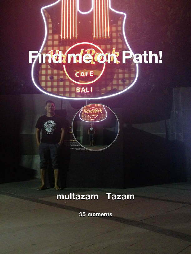 tazam188's tweet photo. I've shared 35 memories with my friends on #Path - see them now at https://t.co/jODt9Quxbn! #thepersonalnetwork https://t.co/RGU3Icxz9S