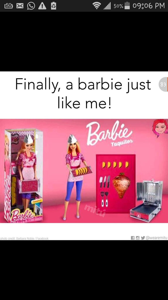 aNnYdi's tweet photo. @Mezzkal @chekolicious mi #Barbie  perfecta https://t.co/6MlahG84pX