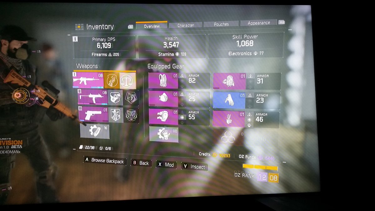 divisionforums's tweet photo. Still looking for then purple gloves.
#purplegoals #thedivision @aemond https://t.co/TdrhB190zT