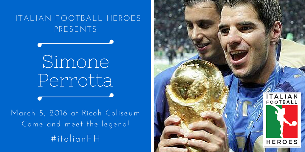 ItalianFH's tweet photo. @ItalianFH is happy to present Simone Perrotta. The 2006 FIFA World Cup Champion! #italianFH #realsupporter https://t.co/CMTZRjD575