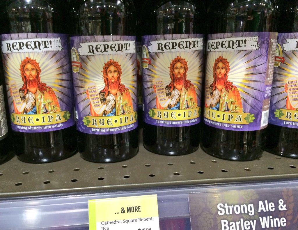 KaChingCreative's tweet photo. Shoutout to @TotalWine Town&amp;Country for GREAT selection of @CathedralSqBrew ! #craftbeer #beer #stl https://t.co/TYkGaDUAq6