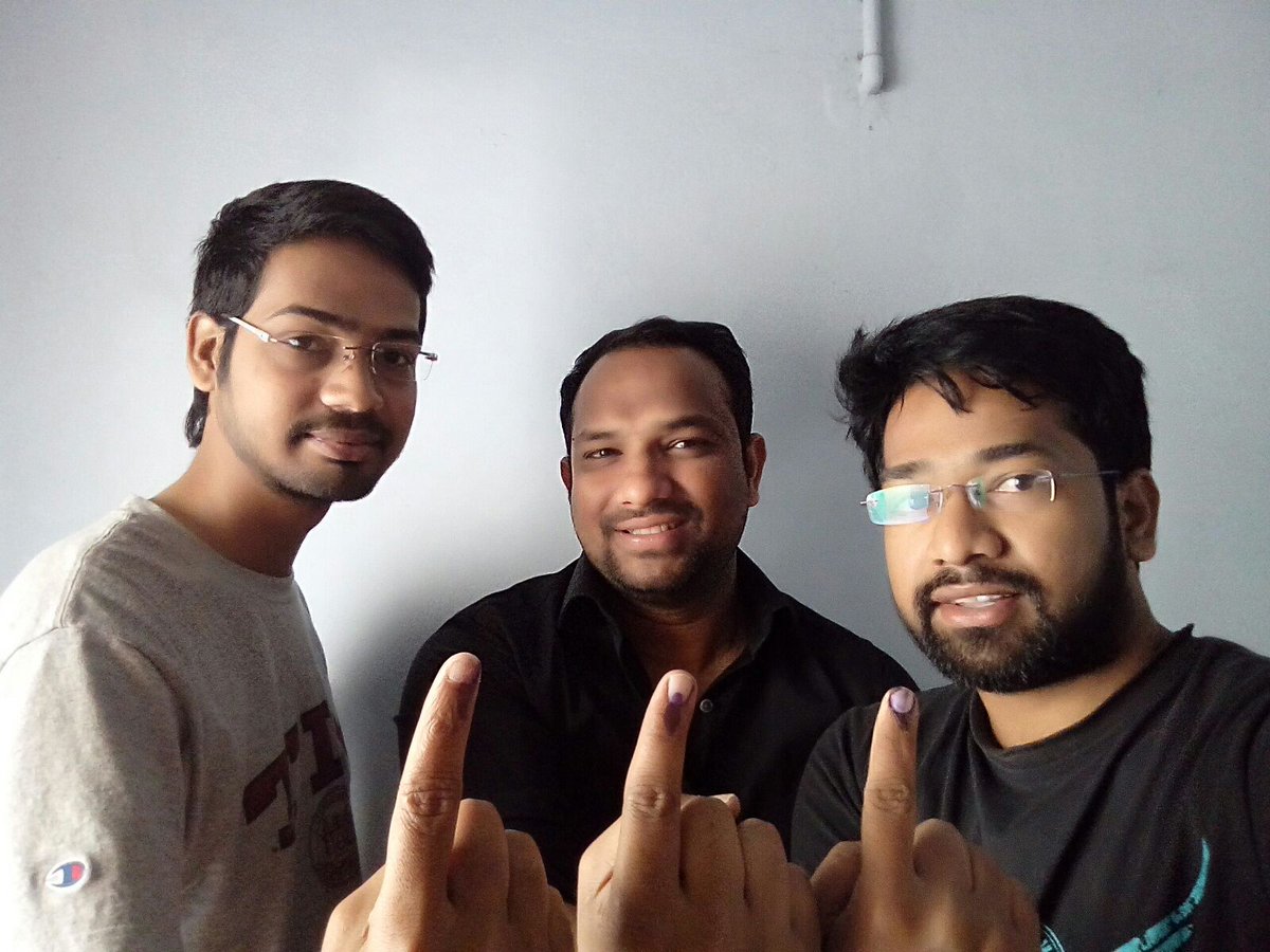 bhushan_UWH's tweet photo. Let's vote. Keep calm and vote wisely. @WeAreHyderabad Your vote decides the future of #Hyderabad #GHMCElections https://t.co/HU2HqSrbx9