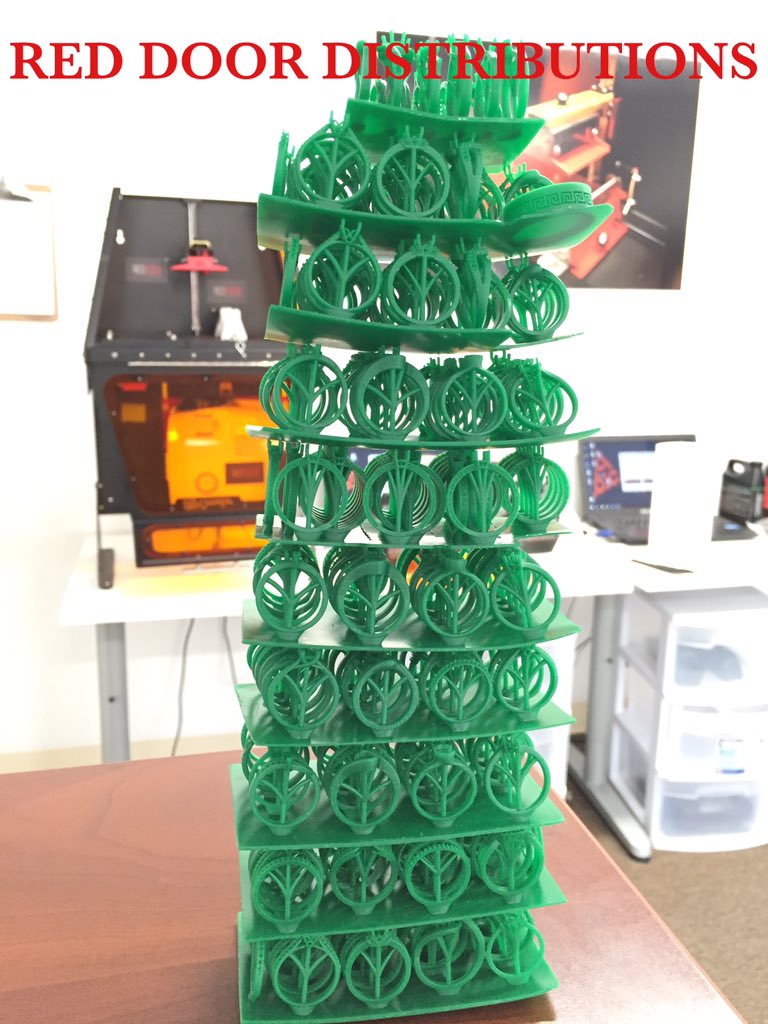 reddoordist's tweet image. Emerald Tower, B9Creator delivers repeatable accuracy you can trust #b9c #jewelry #3dprinter #gold #rings #sandiego