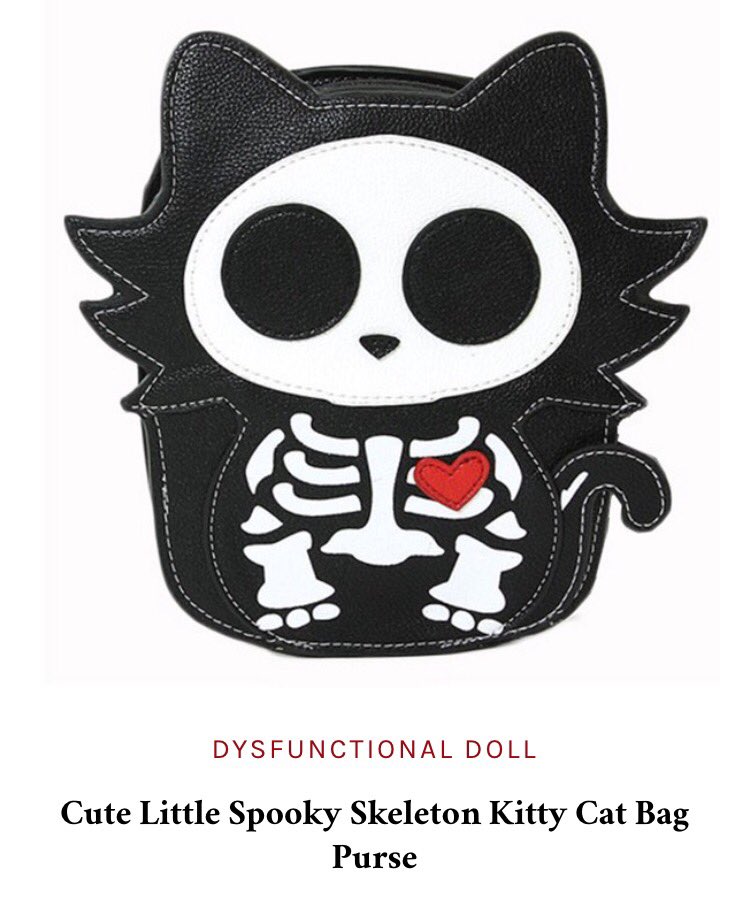 DysDoll's tweet photo. #skeletonkittycat #xraykittycat #skeletonkitty #skeletoncat #purse #bag #kittybag #catbag #kittypurse #catpurse https://t.co/wbwRq159wi
