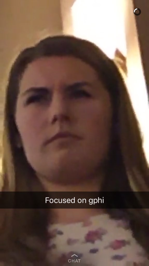 MK focuses during chapter meeting. MK doesn't talk during chapter meeting. Gphi likes MK. Be like MK.