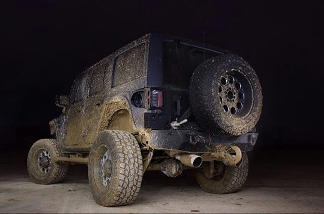 Jeep_Life's tweet photo. Blacked Out &amp; Muddy. 😍😎 https://t.co/8QOYli1mgz
