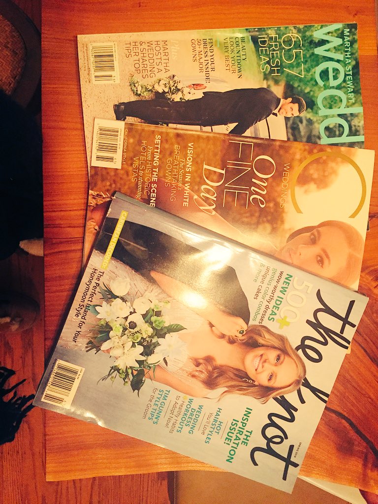 Gearing up for bridal previews coming up in the next few months. What weddings are we loving and gushing over.