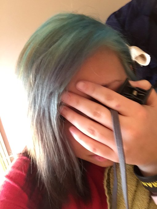 This is what it looked like once I washed the dye out of my hair and it looks so cool👌🏼 https://t.co<a href="/tag/michaelnoticethis"class="tags"><span>#michaelnoticethis</span></a>