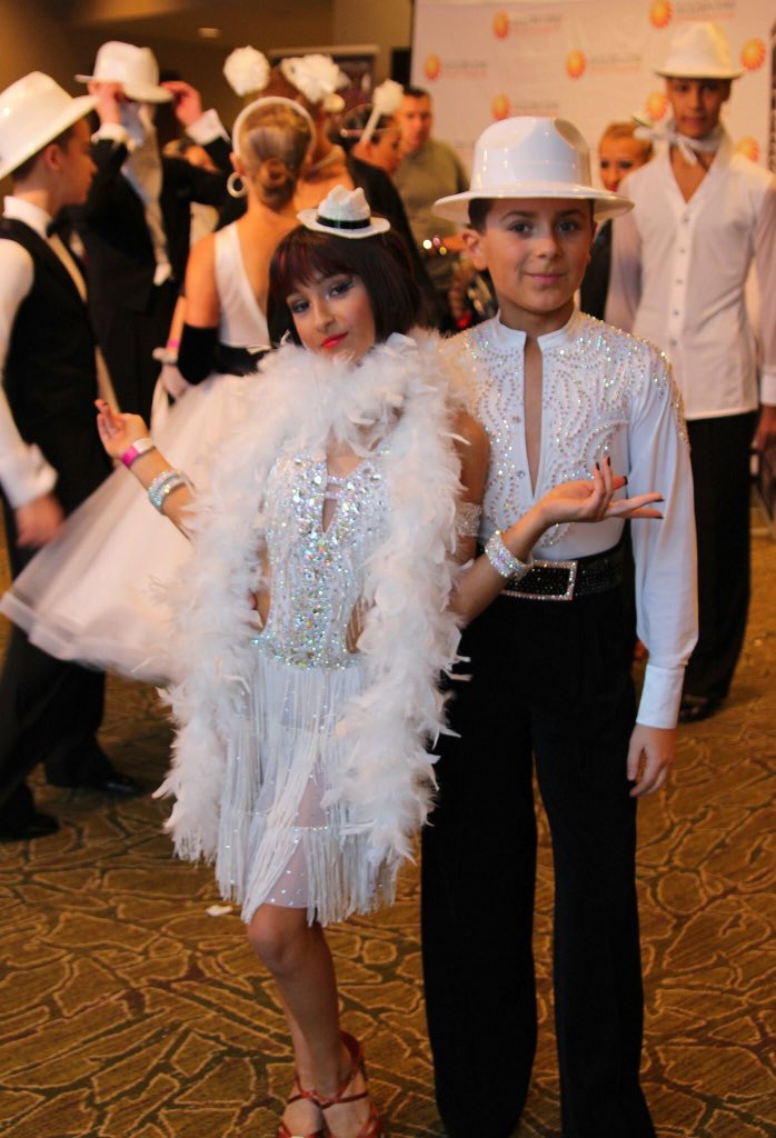 Dancers getting ready for the team match at the 2016 Golden Star Dancesport #dancesport #goldenstardancesport