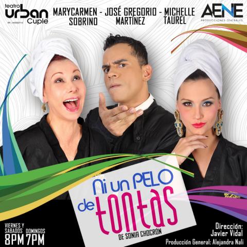 Ven a descubrir ¿quién es"Camacho"? <a href="/MarySobrino/">Marycarmen Sobrino</a> <a href="/michelletaurel/">Michelle Taurel</a> y <a href="/gregoyio1/">José G Martínez</a> en NI UN PELO DE TONTAS  <a href="/TICKETMUNDO/">Ticket Mundo</a>