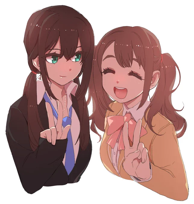 今日がツインテールの日って本当ですか?!😚😚

奈緒ちゃんも早く描かないと…! 