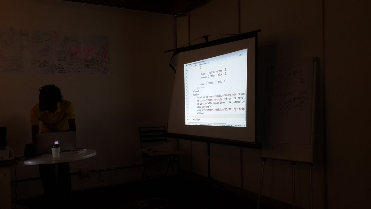 DigifyZA's tweet image. #WebDev101 with Lebo. Intriguing stuff! #DigifyJHB
