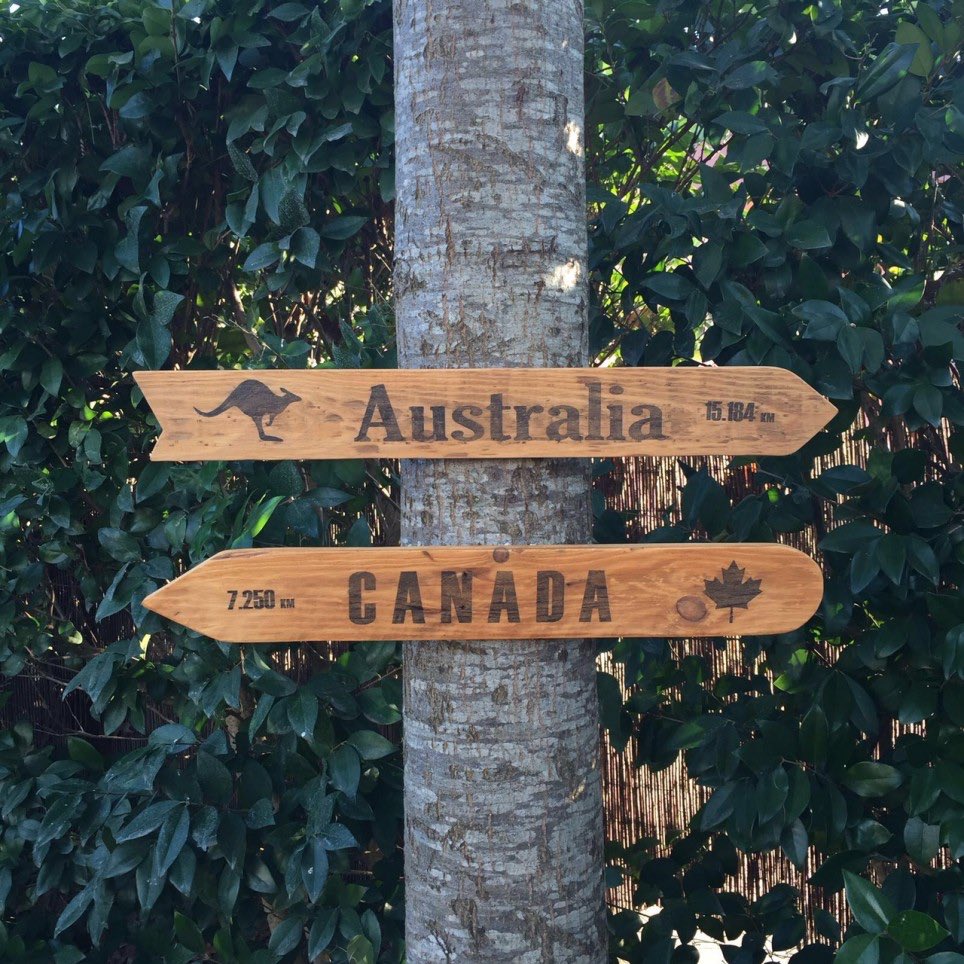 Ahora podrás recordar ese lugar tan especial y decorar tu hogar de forma original y Personal. #arrows #wood #deco