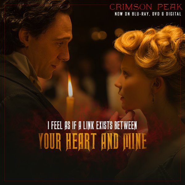 Be careful who you fall in love with this #ValentinesDay uni.pictures/CrimsonPeak #Crimson Peak