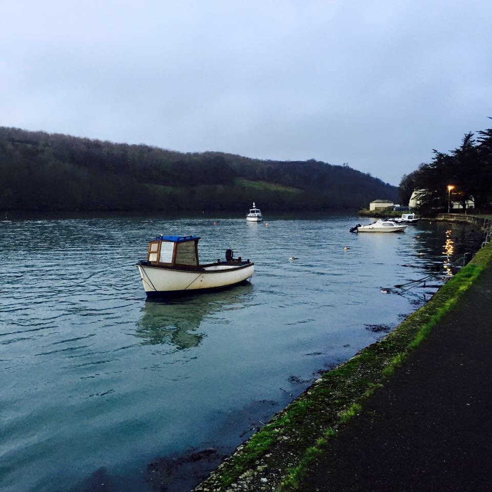 Beautiful morning in #Looe #Cornwall. ⛅️