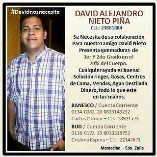 MARISRAFMY's tweet photo. Cualquier aporte es bueno, #AyudemosADavid abogados:Luiggi Granadillo 04246824129 y Juan Granadillo 04146303172 https://t.co/7LU3JTkEdp