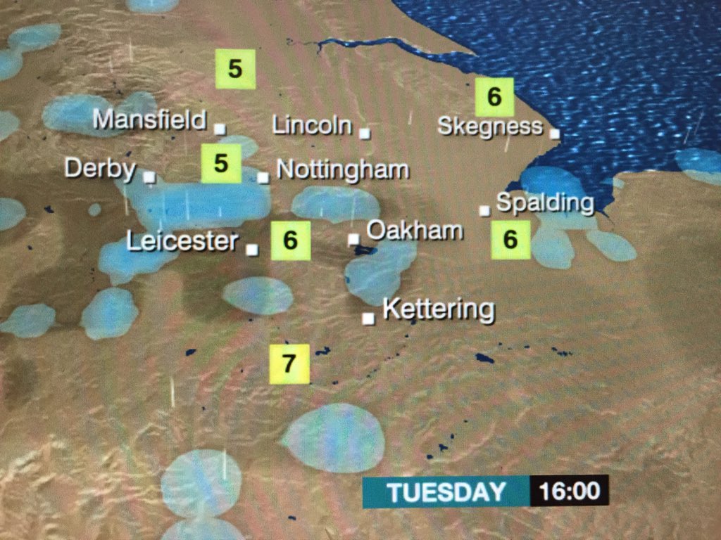 CharlieSlater15's tweet photo. Some sunshine to come today in the East Midlands but it'll be windy again with gusts of around 40mph... https://t.co/16EdUOZCW9