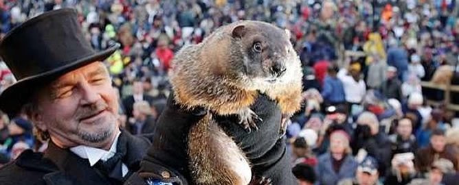 blankikam's tweet photo. ¡2 de Febrero! ¡Feliz día de la marmota! #DiaDeLaMarmota #GroundhogDay https://t.co/h1RMHUhU2N