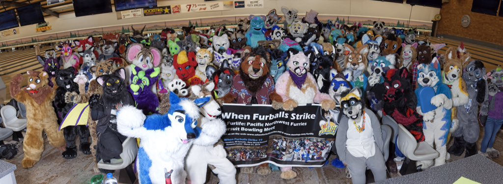 FurlifeNW's tweet photo. New & Improved #WFS22 group photo... Fixed stitch error in background & included a suiter who got cut off before :) https://t.co/iEeF2U8npl