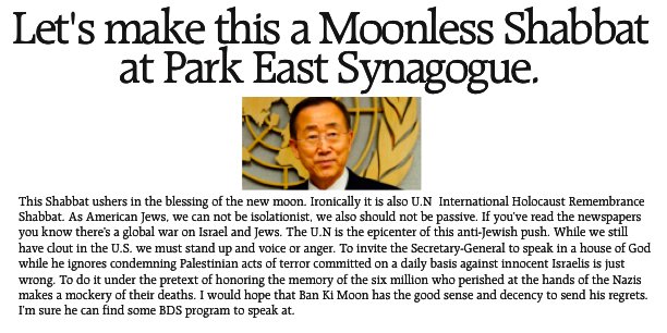 weilone's tweet photo. Ban Ki-Moon has made himself clear @nytimes Don’t Shoot the Messenger, #Israel https://t.co/wtE1VK8rq3 https://t.co/oBURvWLyC4