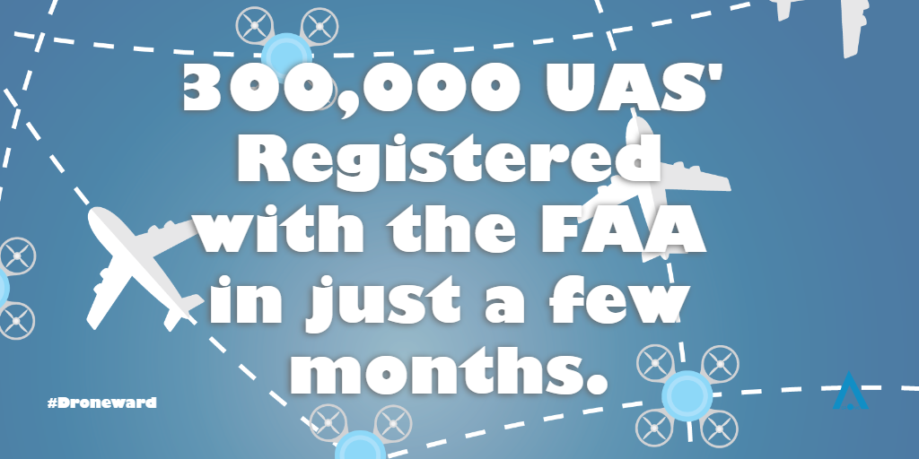 flyAdrone's tweet photo. Over 300k #drones registered so far! #UAS #FAA
https://t.co/Gznw7CWQH5 https://t.co/vgBiJ48agl