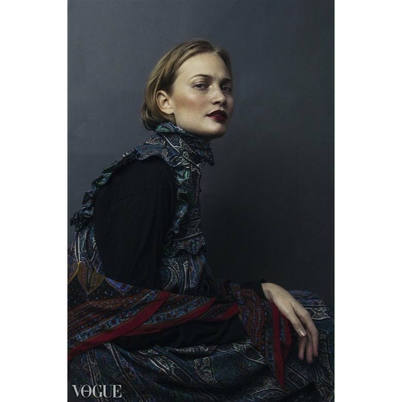 EdlynHerrmann's tweet photo. publication at PhotoVogue           @MarinePaquett  , photographer: Claudia Raymat , MUA; me #makeupartist https://t.co/5ifBbsuBlm