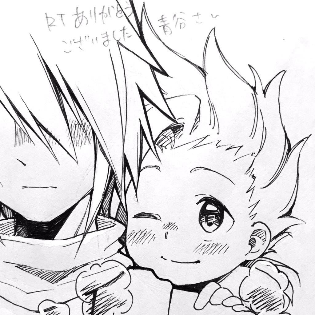 @aohyasai RT先着4名様ありがとうございました!
#RTしてくれた人のアイコンをシャーペンでさらさら自分の絵柄で描く
【@meikouduki @_kason @hirohiiragi @_sawaway 】