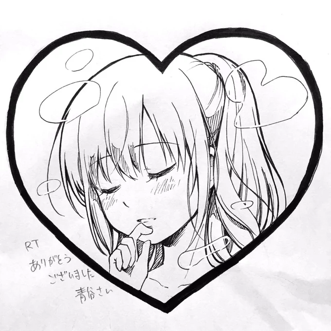 @aohyasai RT先着4名様ありがとうございました!
#RTしてくれた人のアイコンをシャーペンでさらさら自分の絵柄で描く
【@meikouduki  @_kason  @hirohiiragi  @_sawaway 】 
