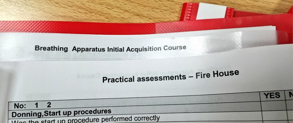 HIWFRS_LandD's tweet image. Assessment #4 for our newest BA wearers today. The Fire house assessment uses fire involving #PersonsReported