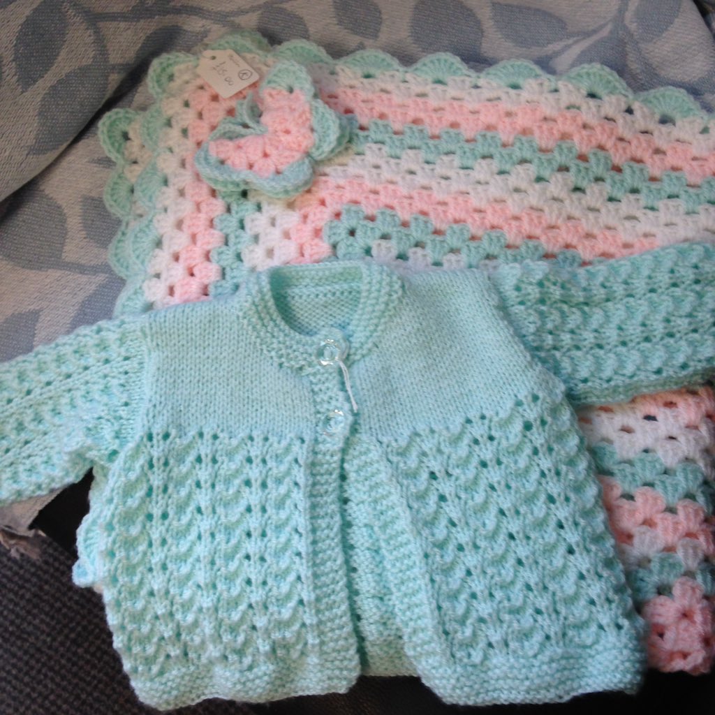 Gorgeous hand knitted &amp; crochet goods in stock #Gleaves  #Frodsham #knitting #crochet