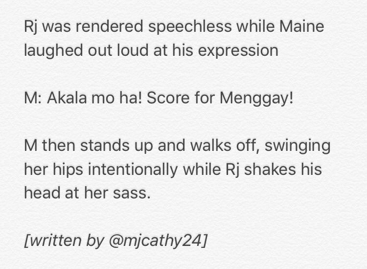 mjcathy24's tweet photo. Quick convo that I wrote in 15mins!
Na-inspire sa mga ganap hehe 😂 
Product of my imagination
#ALDUBPanibagongLihim https://t.co/9rF8aO5M6T