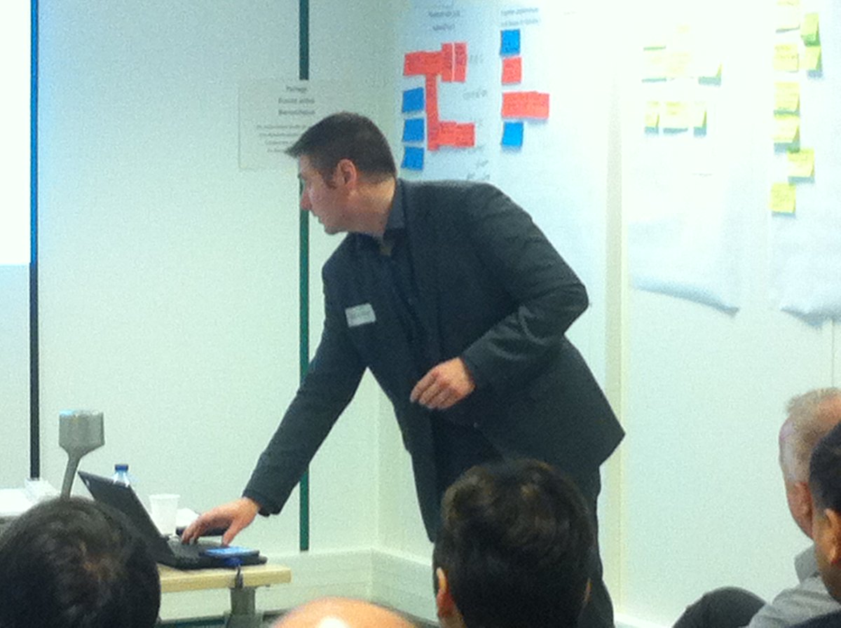 aeannonces's tweet photo. Présentation de l'#agilite à i-BP par Jérome Knaus @GroupeLaPoste #ccnumlaposte https://t.co/TKEdjQJGTP