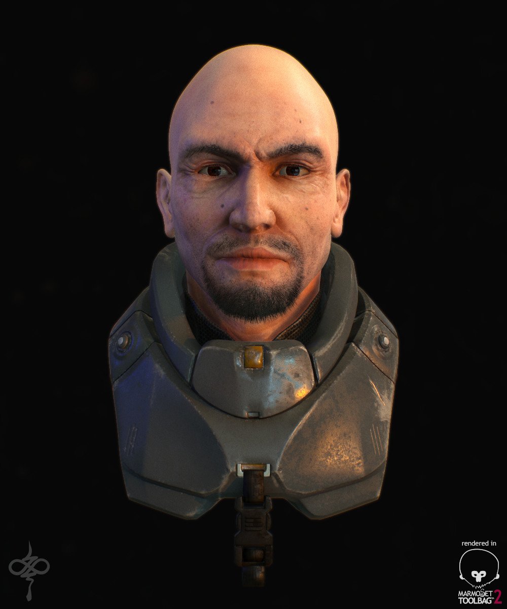 yamaWalker's tweet photo. my new artwork. 
#Zbrush #Toolbag2
https://t.co/Qjb3XYkq3z https://t.co/6T0cGHfetx