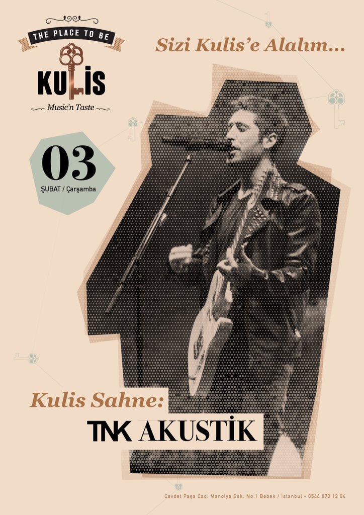 tnkband's tweet image. 3 Şubat Çarşamba "TNK Akustik Trio" projesiyle @kulisbebek 'te