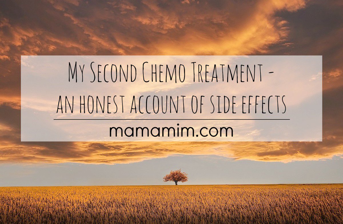 lovefrommim's tweet photo. My 2nd #Chemo Treatment - honest account of the side effects https://t.co/mkSOjEKAPZ #acchemo https://t.co/4XNJrmhYqH