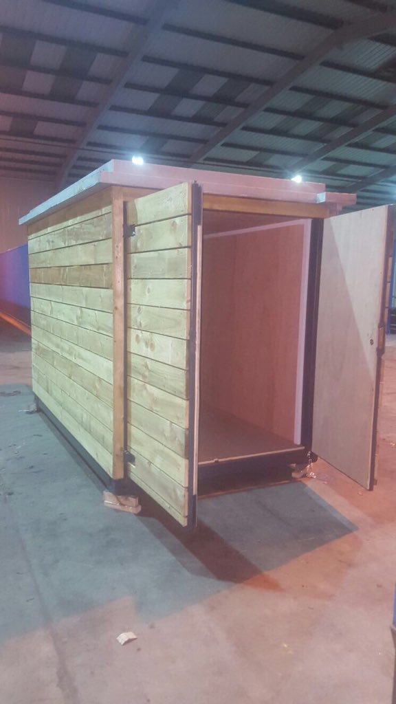 AbleModular's tweet image. We&apos;re getting lots of requests for softwood cladding. Outdoors storage that fits in with nature #amazingspaces