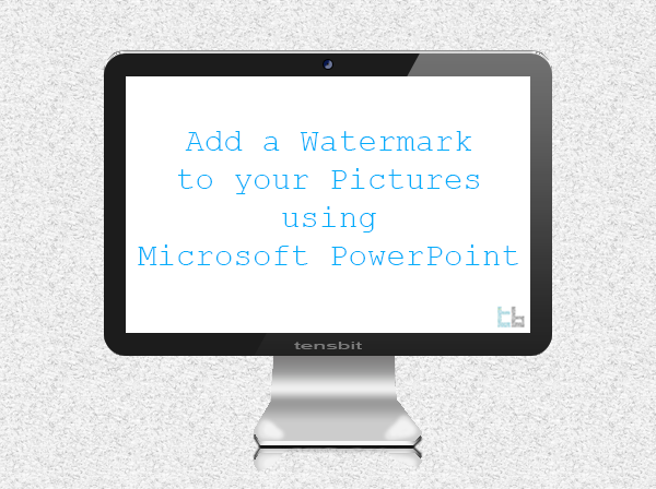 tensbit's tweet photo. How to Add a Watermark to your Pictures using Microsoft PowerPoint
https://t.co/lusZnXh6iD
#HowTo #PowerPoint https://t.co/jfARJy6zol