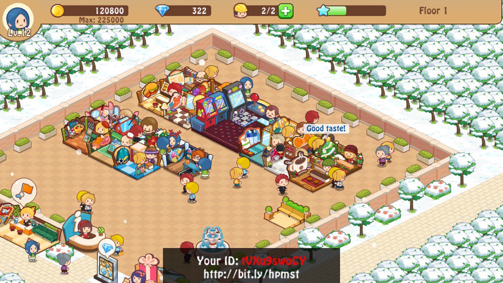 LsaCntya_'s tweet photo. So cute game! #HappyMallStory ID: tVXu9swoCY @HappyHappyLabs https://t.co/trE5wjw7p0