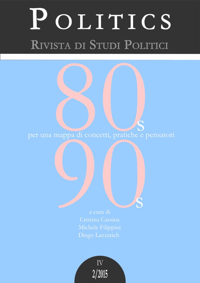 Politics. Rivista di Studi Politici bit.ly/1Pw2i4y
