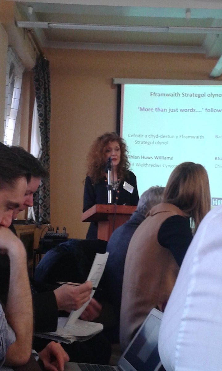 FloPin14's tweet image. @CareCouncil @RhHWilliams speaking at the Mwy na Geiriau consulation event in Cardiff today  #languagechoice