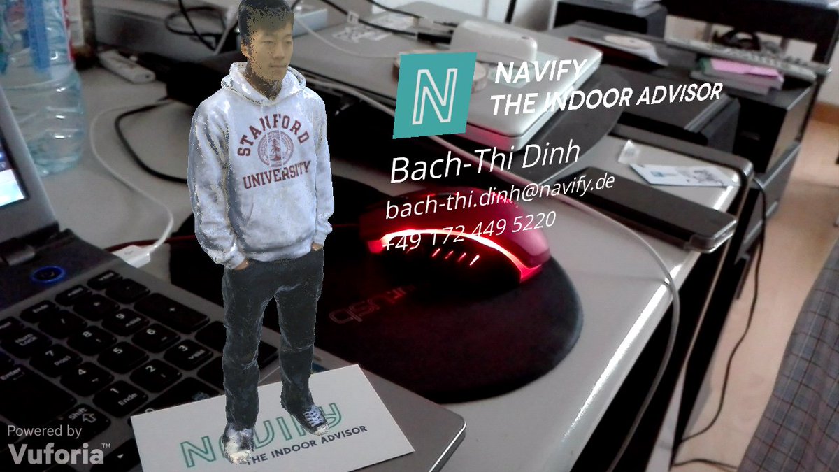 An #AugmentedReality business card, how cool is that? Thanks to <a href="/hololux/">galal</a> and <a href="/bildpiloten/">zeit:raum</a> for this 3D experience!