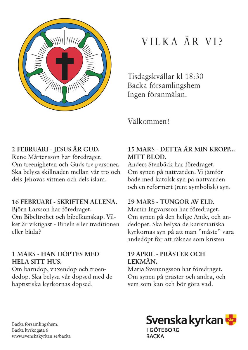 Backa församling tweet media