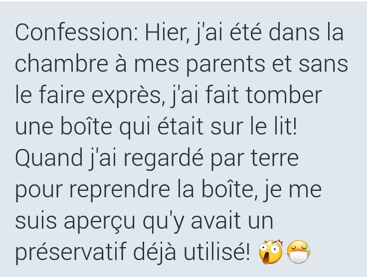 DesConfession's tweet photo. La question c'est pourquoi ils garde un préservatif déjà utilisé ❓ #confession https://t.co/GXZzFE7TfO