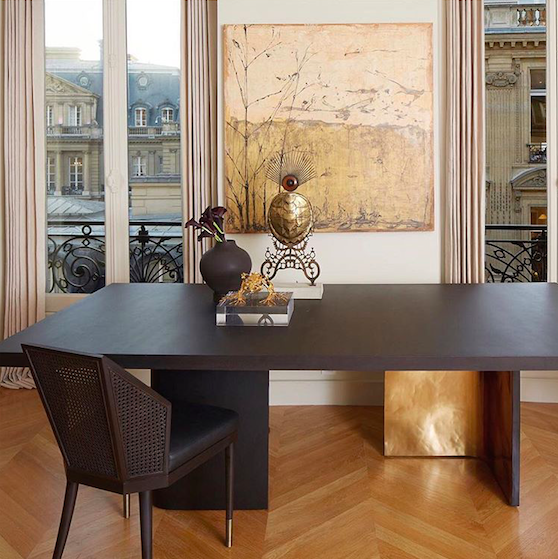 Studio882's tweet image. Look at caned furniture in a new light-one that's chic, moody and modern! studio882blog.com #interiordesign