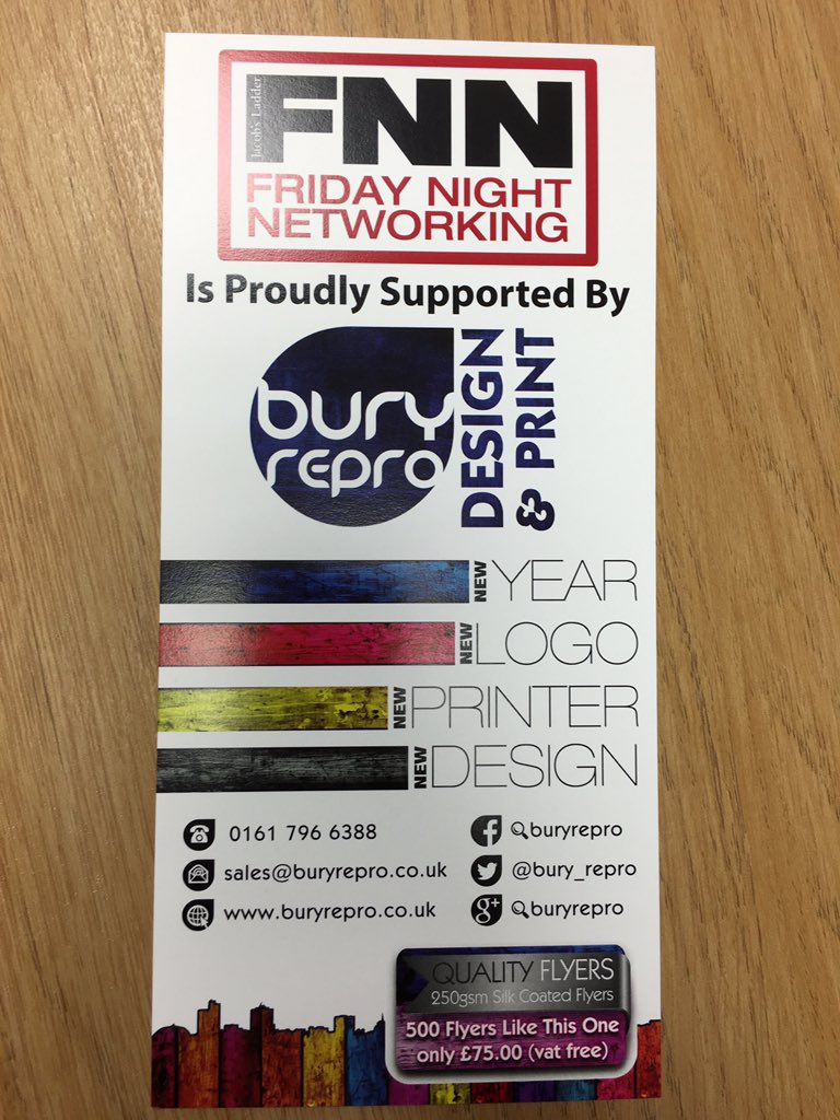 Bury_Repro's tweet photo. This Friday!! #networking #qualityprint https://t.co/VqB61myd8C