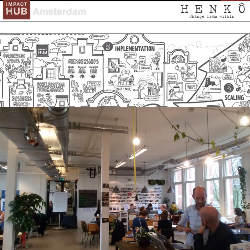 henkoexperience's tweet photo. .@ImpactHubAMS Starting #henkoexperience presentation and #mindfulness activity with @ploupa . Thanks @tdglad https://t.co/lUH4rK3XbA