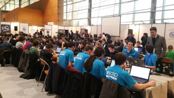 Experis_France's tweet photo. [Nouveau] #Cybersécurité: la belle performance d'Antonin &amp; l'équipe @groupeesaip au #FIC2016 https://t.co/y99pCJBWqx https://t.co/VKjGDNqU8i