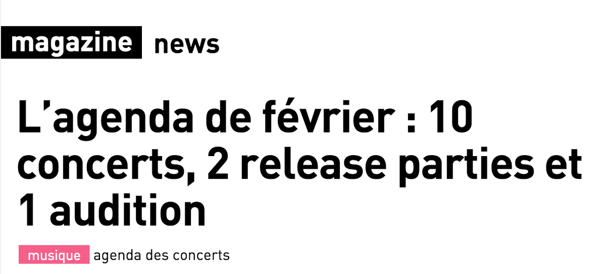 lasalopette's tweet photo. #BienOuej
Bravo à @ED2Pmusic et @eliott_jane qui sont dans l'agenda du mois @lesinrockslab. https://t.co/9zij44ej07 https://t.co/VXYfHlecTi